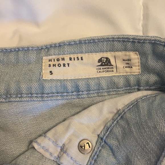 SOLD**High Rise Boho Cut-Offs - Picture 7 of 10